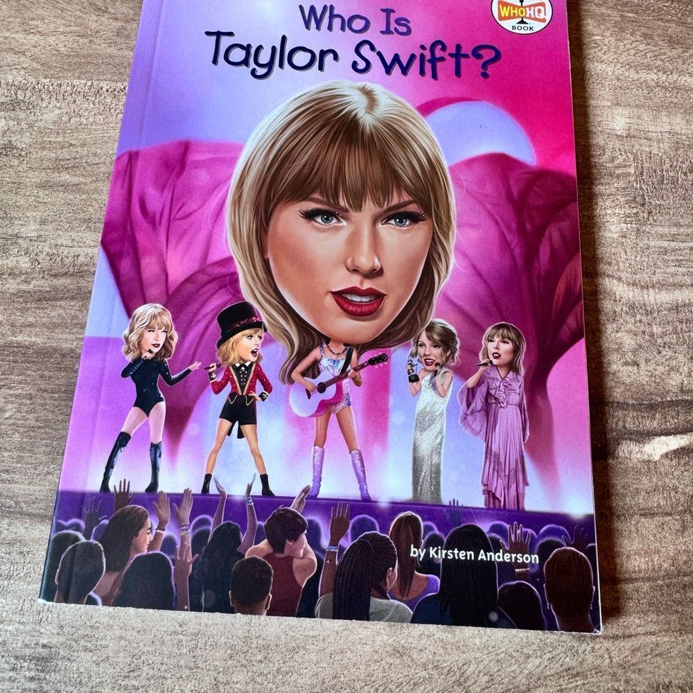 Who Is Taylor Swift? by Kirsten Anderson and Who HQ (2024, Digest Paperback)